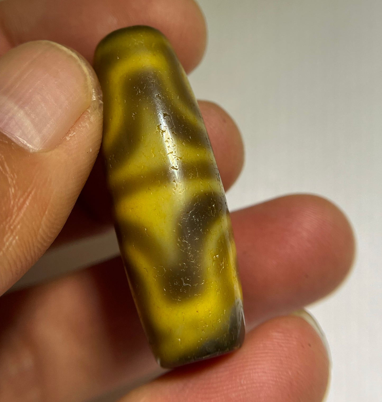 Real Tibetan Old Ancient Four Eyes Dzi Bead Pendant Talisman Himalayan Amulet Agate Stone Pure 4 Eyed Gzi Bracelet