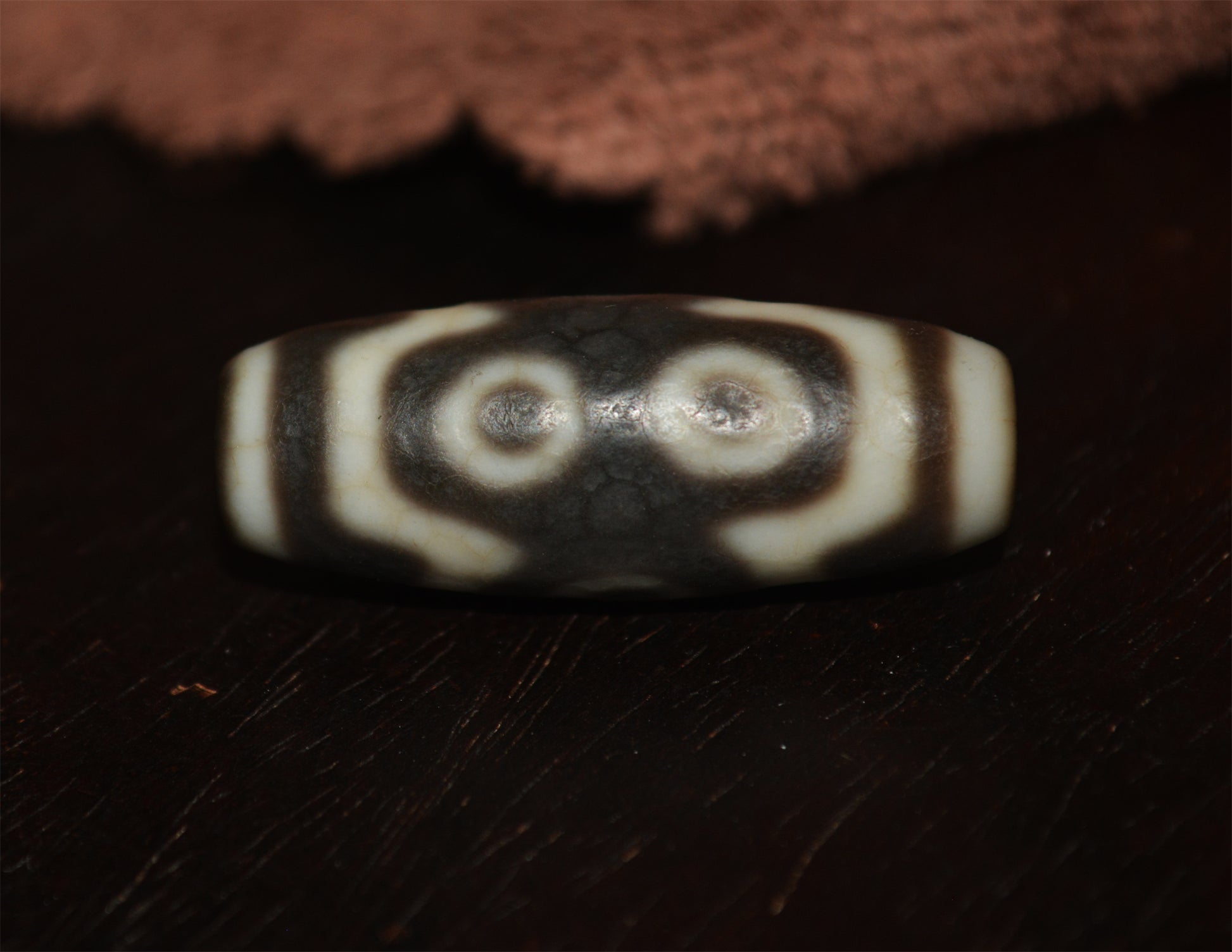 Real Tibetan Old Ancient Six Eyes Dzi Bead Bracelet Amulet Himalayas Agate Stone Pure 6 Eyed Gzi Talisman Pendant