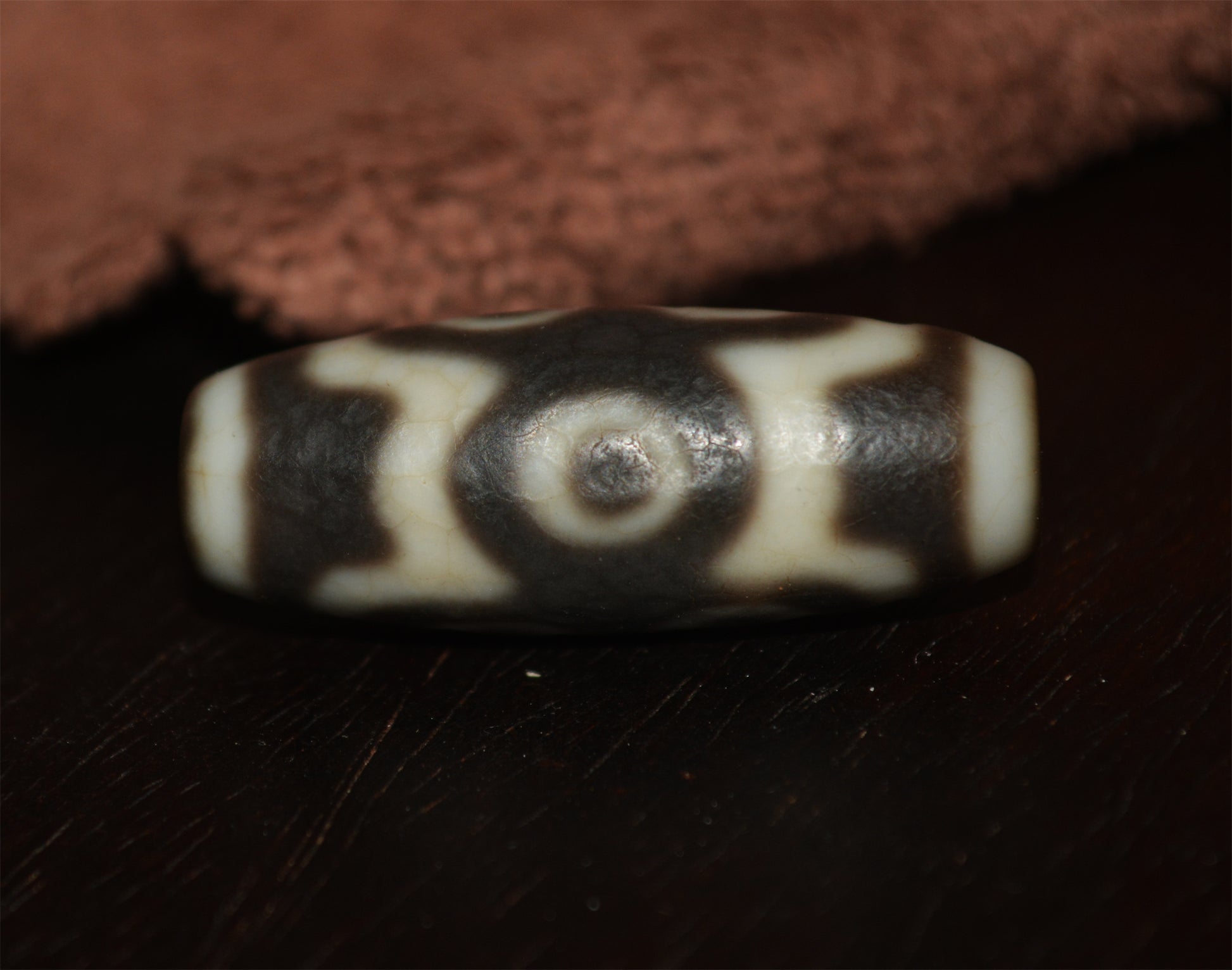 Real Tibetan Old Ancient Six Eyes Dzi Bead Bracelet Amulet Himalayas Agate Stone Pure 6 Eyed Gzi Talisman Pendant