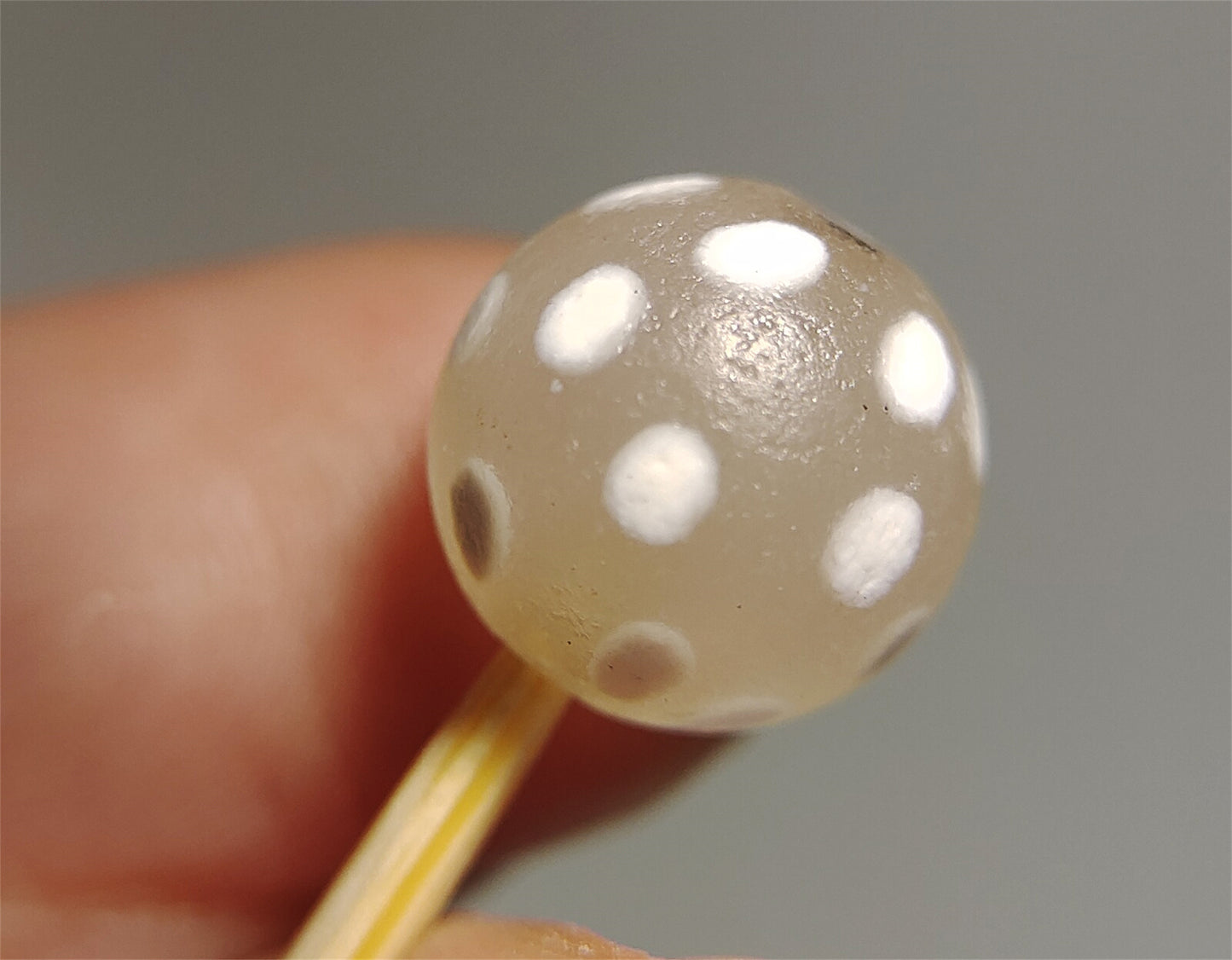 Tibetan Old Ancient Stars Pyu Dzi Bead Amulet Real Himalaya Agate Chung Gzi Tibet Talisman