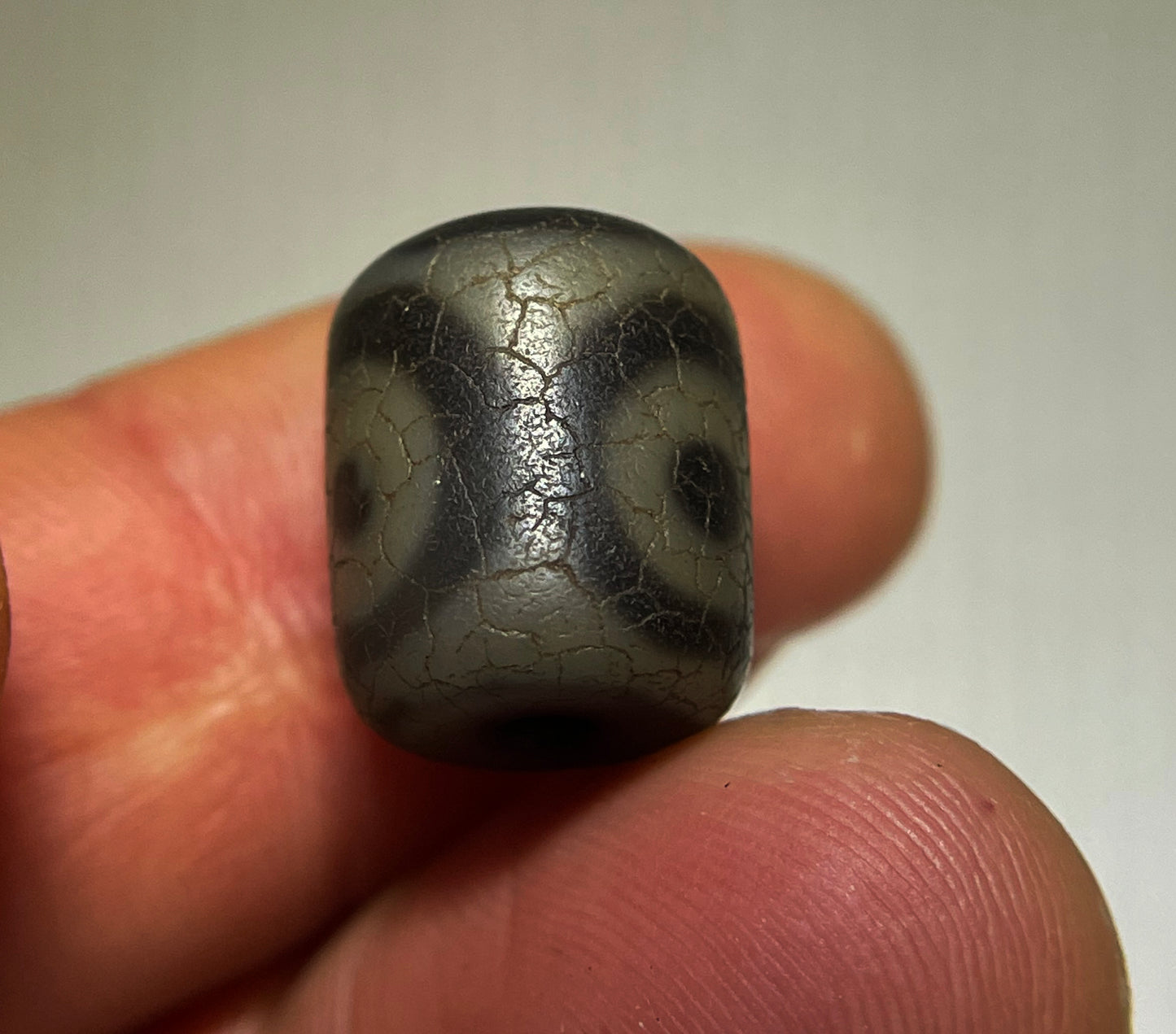 Real Tibetan Old Ancient Three Eyes Dzi Bead Necklace Pendant Talisman Himalayan Amulet Agate Stone Pure 3 Eyed Gzi Bracelet