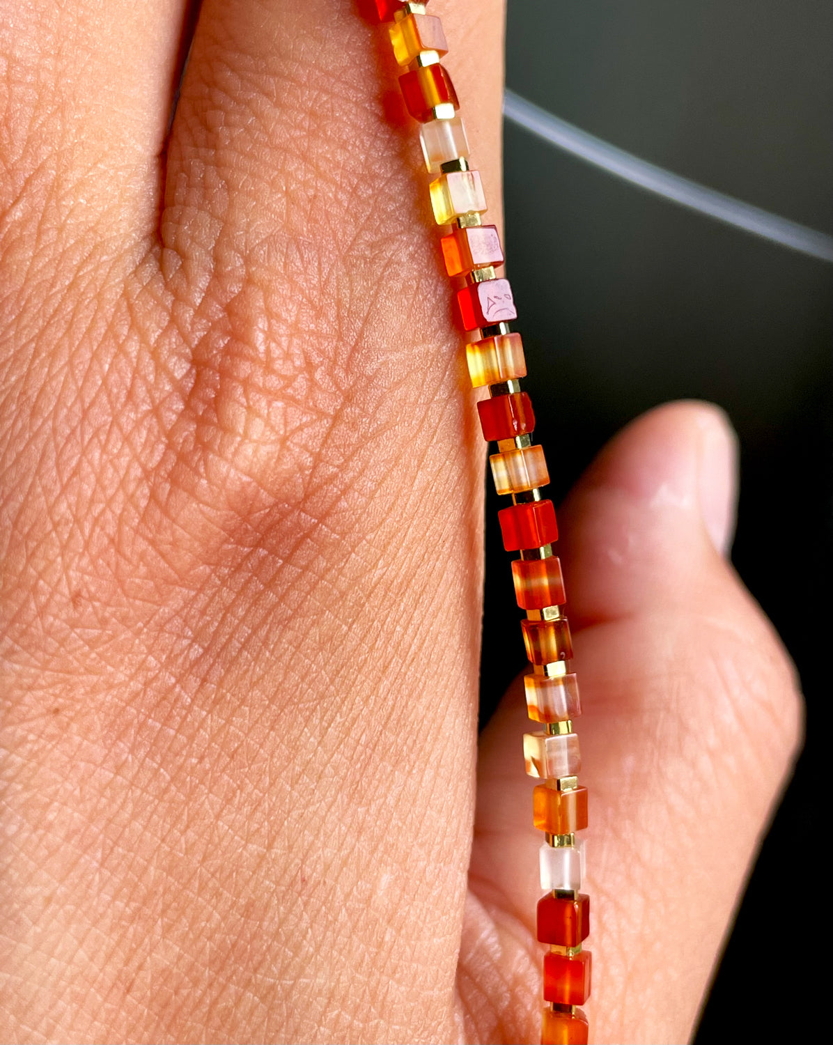 Genuine Tibetan Old Antiqe Red Agate Necklace Real Carnelian Bracelet Himalaya Mala Prayer Beads Natural Sardonyx Mini Small