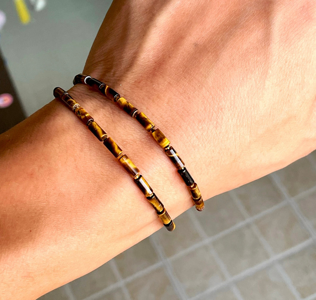 Real Tibetan Old Antiqe Tiger Eye Stone Necklace Bracelet Mini Small Size Genuine Himalaya Tigerite Mala Prayer Beads Natural