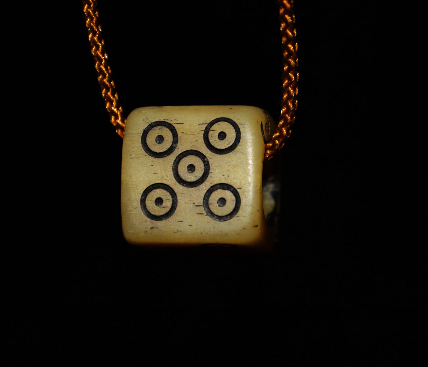 Real Tibetan Old Antique Kapala Bone Dice Pendant Amulet Himalaya Genuine Palden Lhamo Buddhism Mala Prayer Beads Talisman