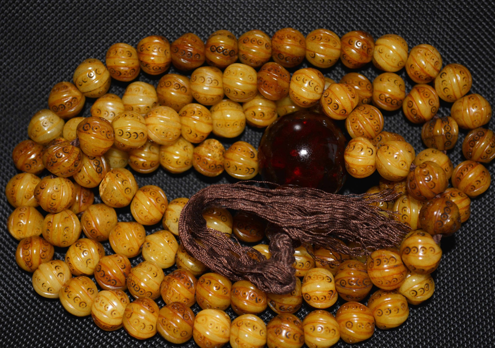 Real Tibetan Old Antique Kapala Bone Mala Prayer Beads 108 Bracelet Rosary Himalayas Buddhism Worry Necklace Amulet