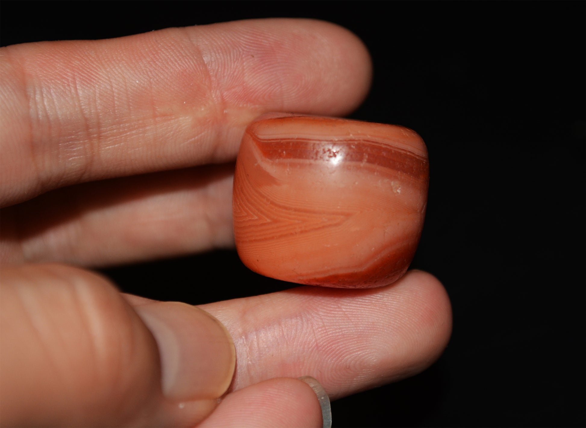 Real Tibetan Old Antique Red Pema Raka Agate Bead Himalayan Nanhong Carnelian Pendant Genuine Amulet