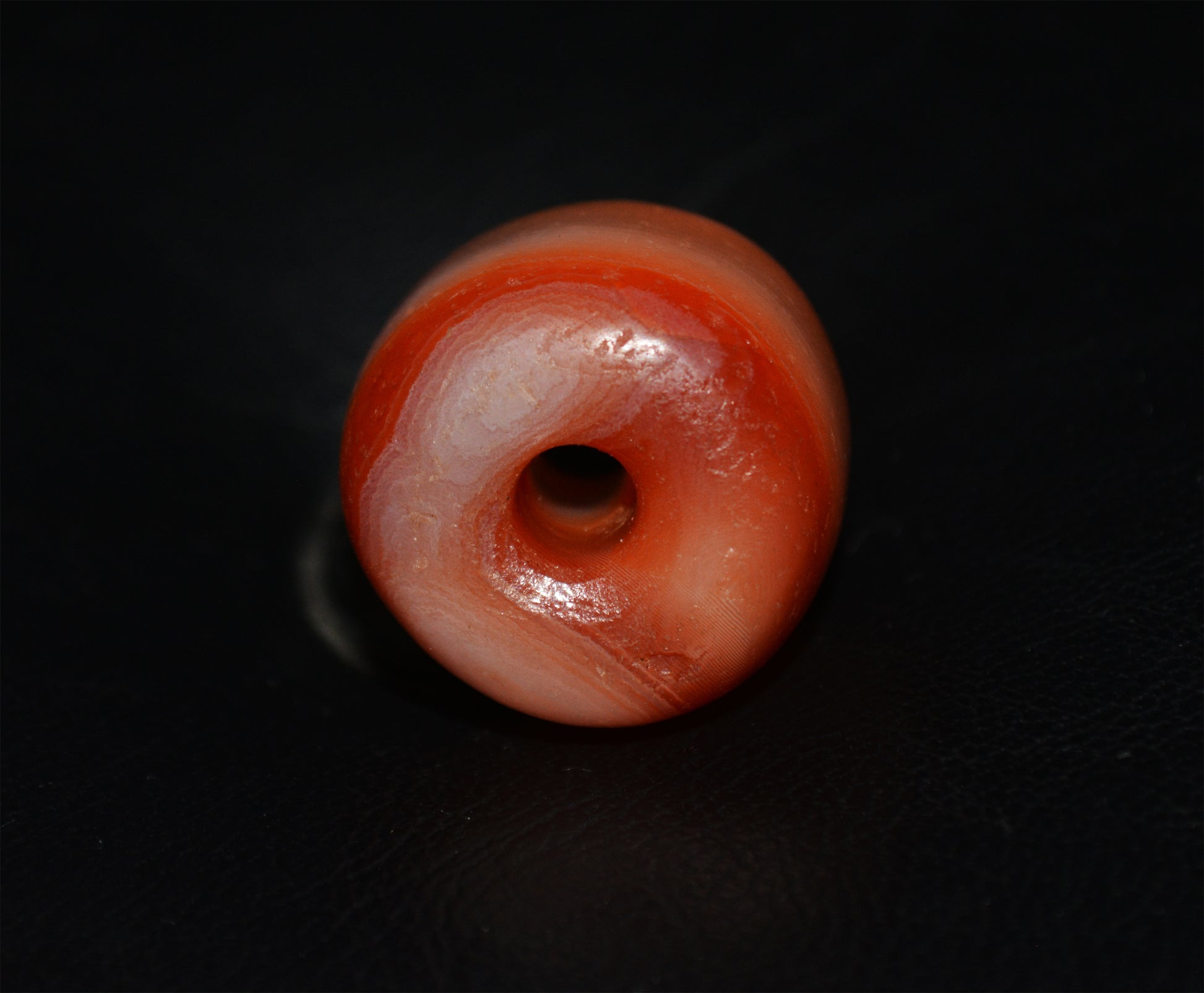 Real Tibetan Old Antique Pema Raka Agate Bead Himalayan Nanhong Carnelian Pendant Genuine Amulet