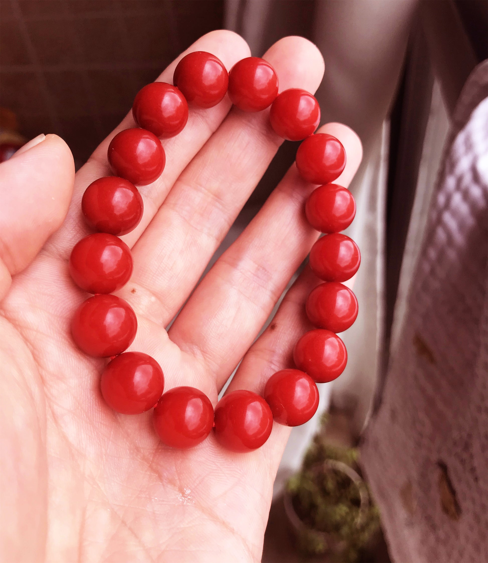 Real Tibetan Pema Raka Agate Bracelet Mala Prayer Beads Nanhong Carnelian Rosary Himalaya Genuine Worry Amulet