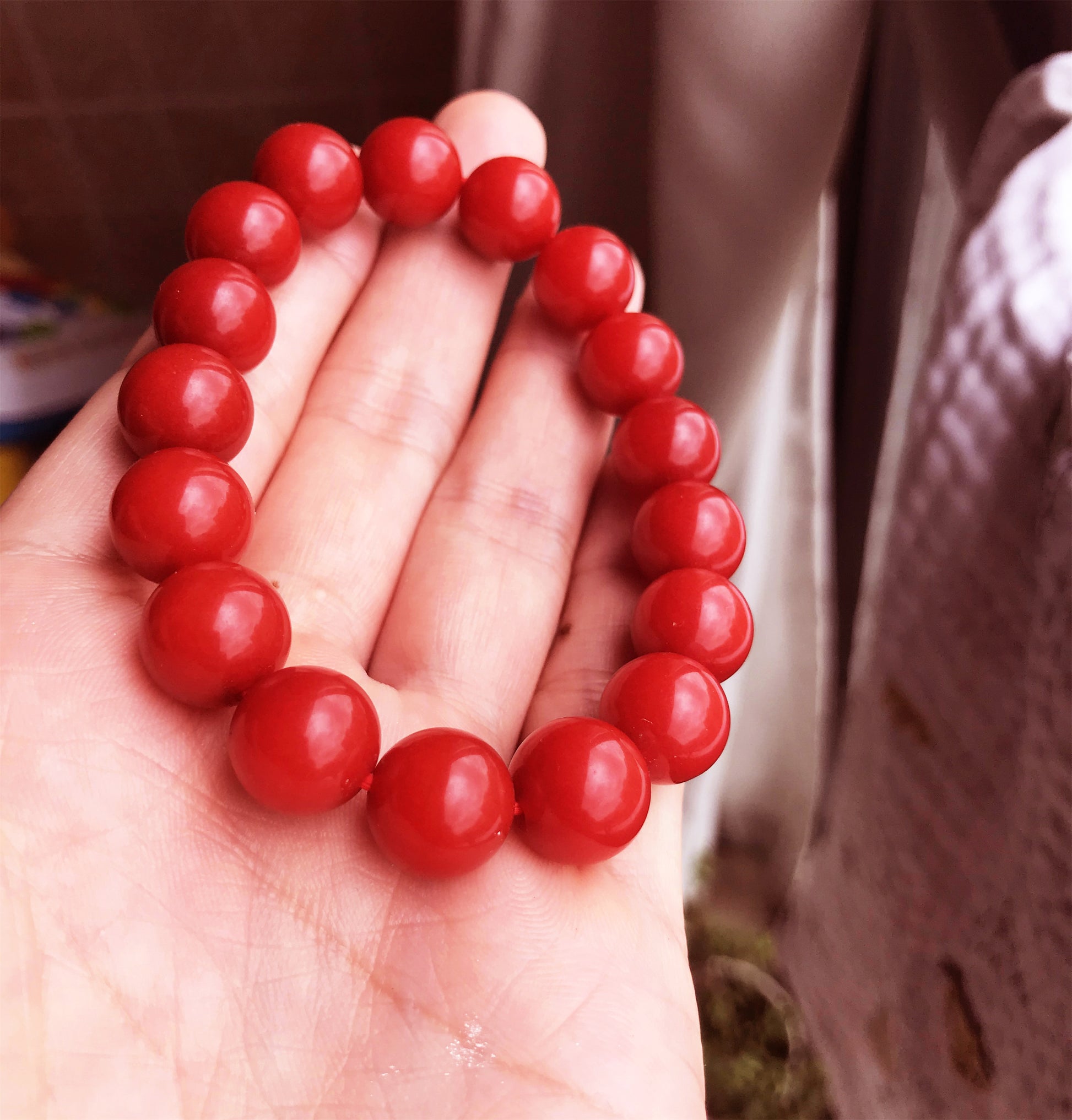 Real Tibetan Pema Raka Agate Bracelet Mala Prayer Beads Nanhong Carnelian Rosary Himalaya Genuine Worry Amulet