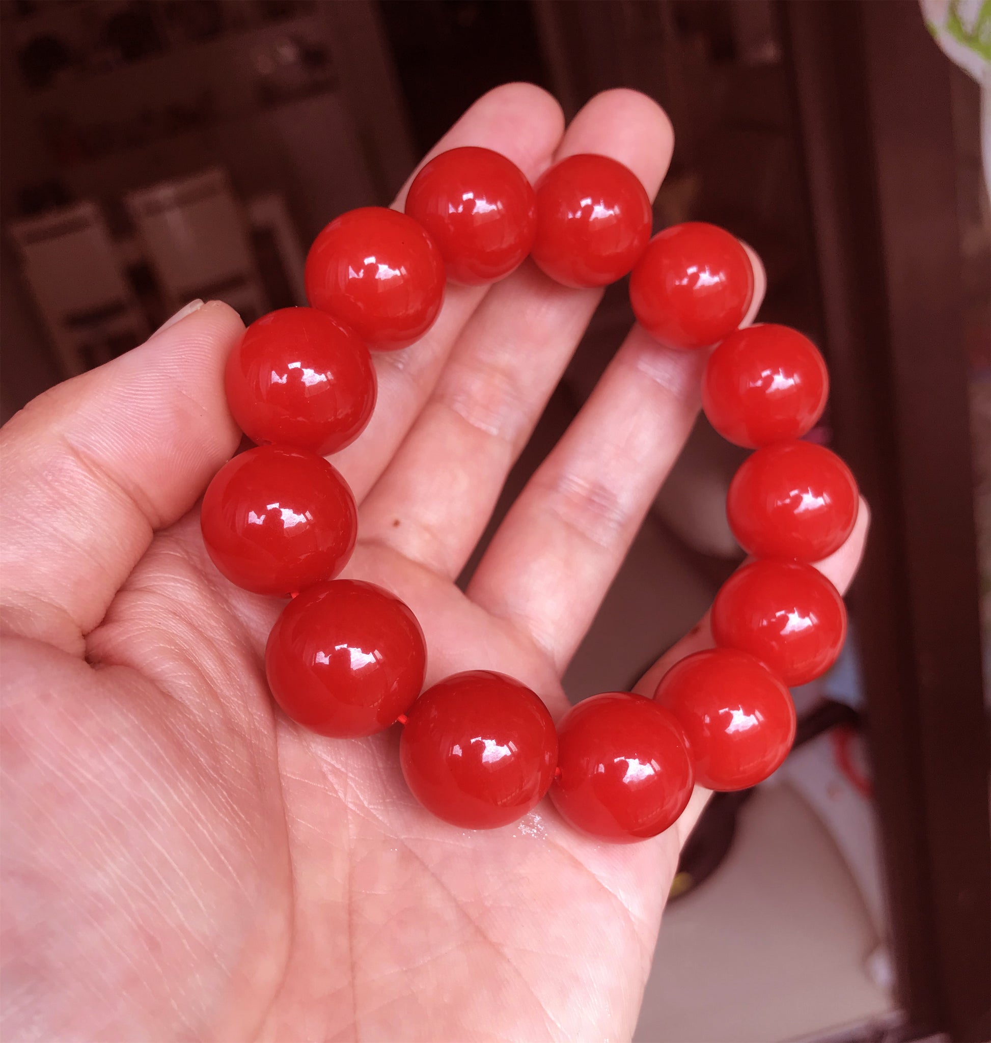 Real Tibetan Red Pema Raka Agate Bracelet Mala Prayer Beads Nanhong Carnelian Rosary Himalaya Genuine Worry Amulet