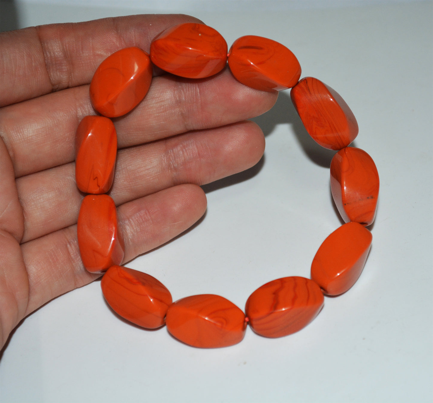 Real Tibetan Red Pema Raka Agate Bracelet Mala Prayer Beads Himalayan Nanhong Carnelian Rosary  Genuine Worry Amulet