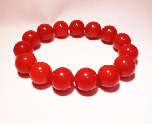 Real Tibetan Red Pema Raka Agate Bracelet Mala Prayer Beads Nanhong Carnelian Rosary Himalaya Genuine Worry