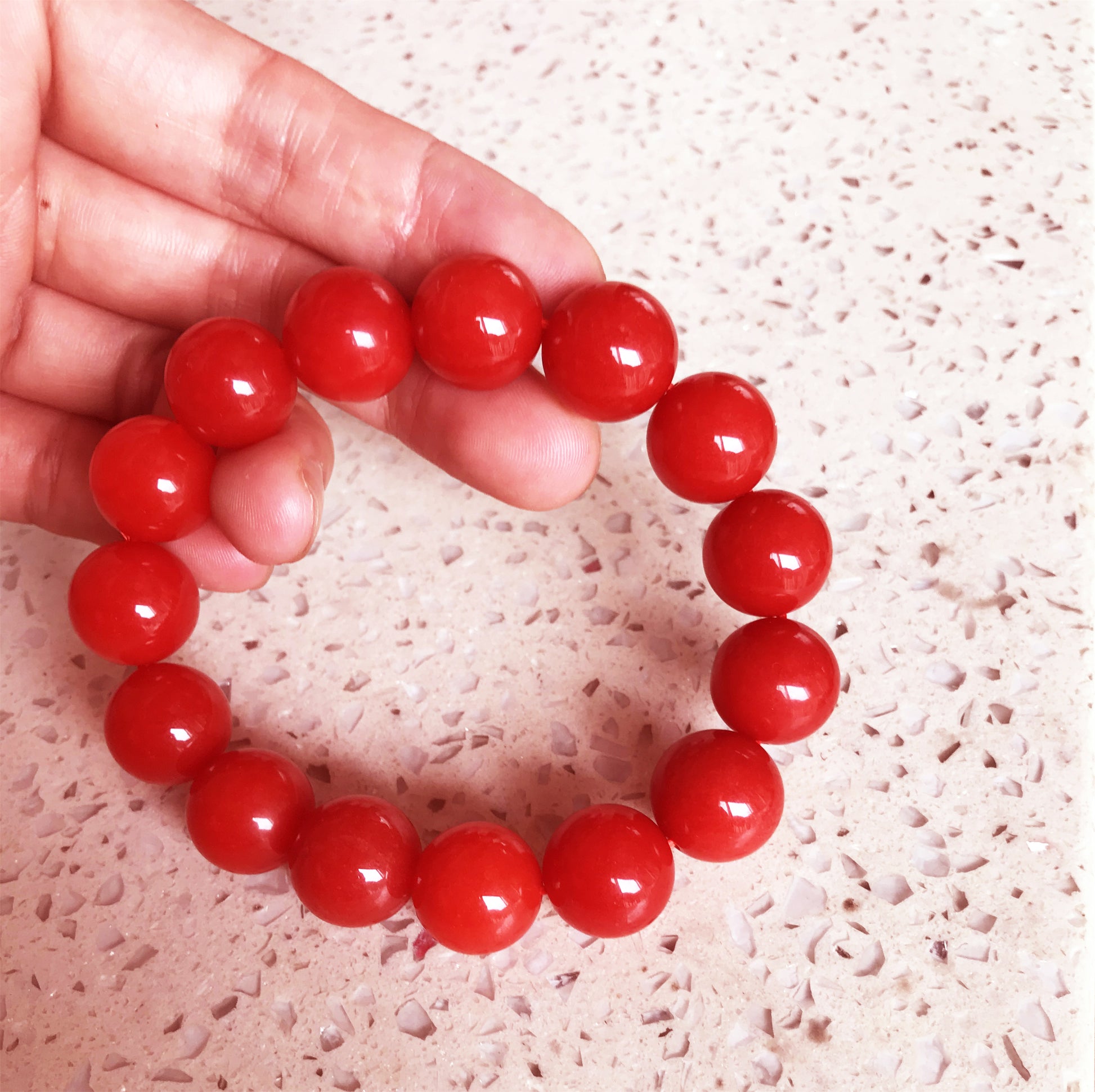 Real Tibetan Red Pema Raka Agate Bracelet Mala Prayer Beads Nanhong Carnelian Rosary Himalaya Genuine Worry