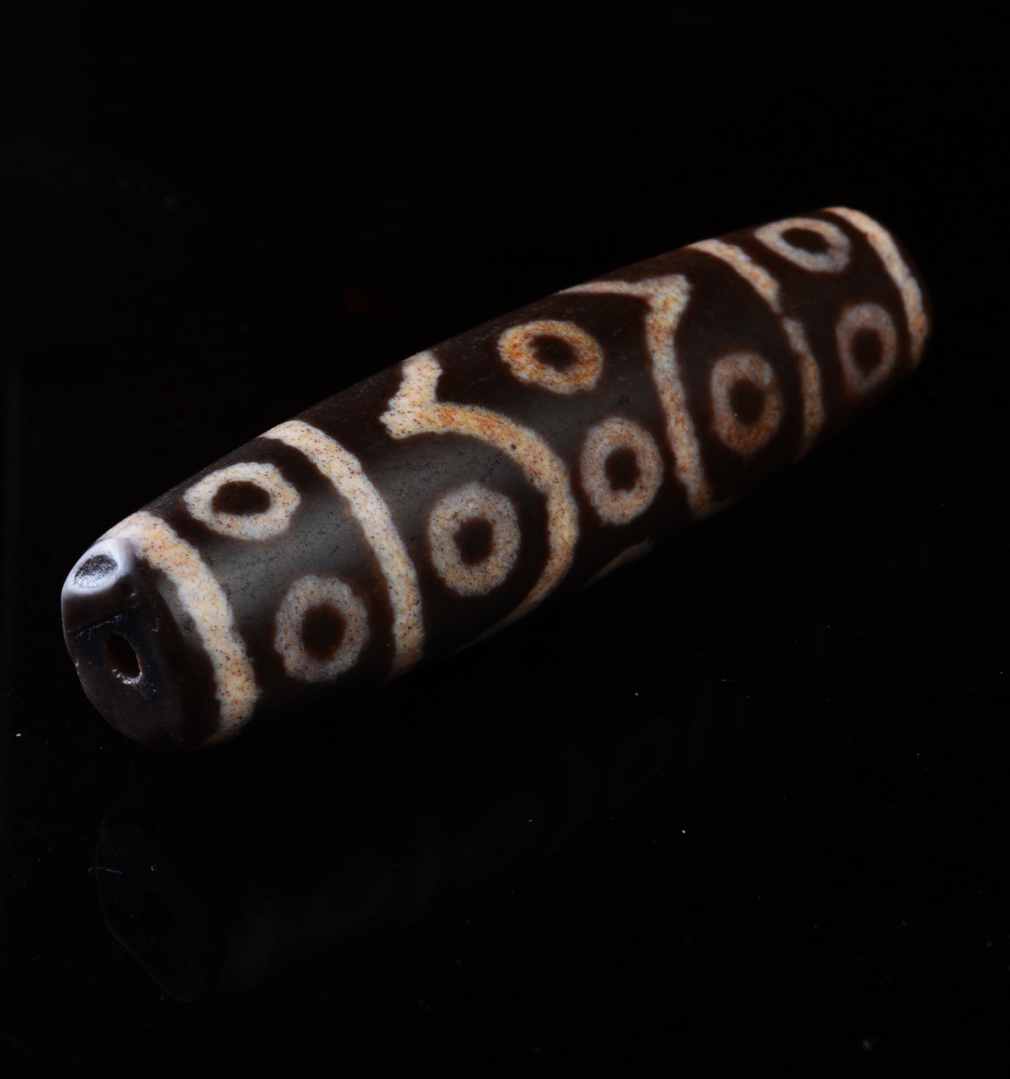 Real Tibetan Ancient Cinnabar Twenty Two Eyes Dzi Bead Pendant Amulet Himalayan 22 Eyed Bloodspots Agate Gzi Old Talisman Bracelet