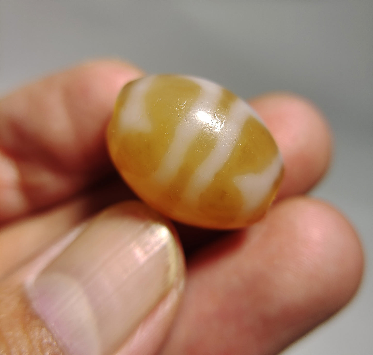 Real tibetan tiger tooth dzi bead amulet genuine old ancient zig zag himalaya agate water wave gzi pure pendant talisman bracelet