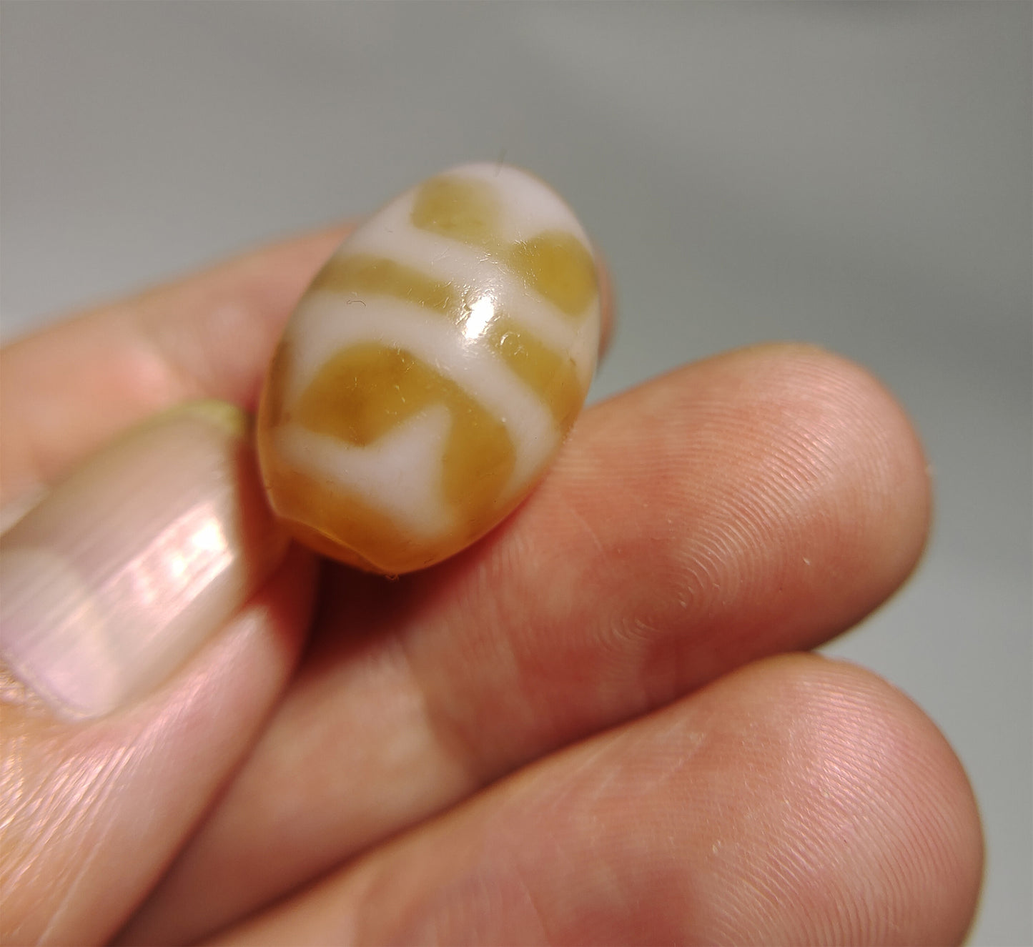 Real tibetan tiger tooth dzi bead amulet genuine old ancient zig zag himalaya agate water wave gzi pure pendant talisman bracelet