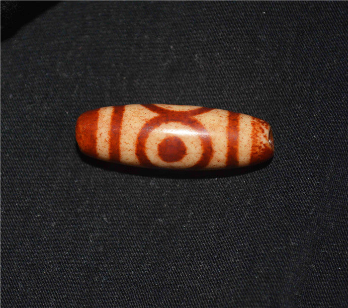 Tibet Ancient Three Eyes Dzi Bead Amulet Genuine Pendant Himalaya Agate Pure 3 Eyed Gzi Old Antique Talisman Bracelet Authentic