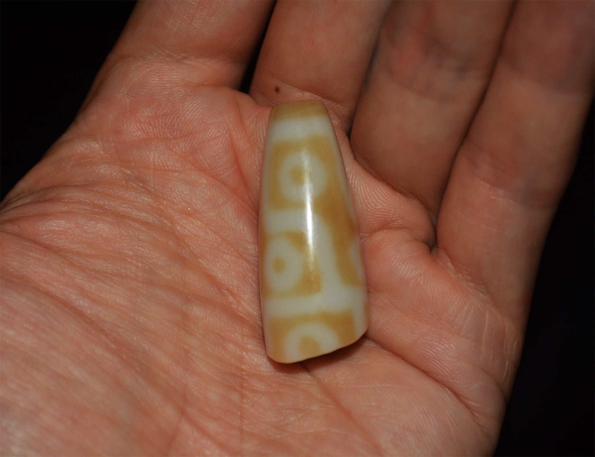 Tibet Old Ancient Real Twelve Eyes Dzi Bead Amulet Pendant Himalayan Genuine Agate Pure Broken 12 Eyed Gzi Old Antique Talisman