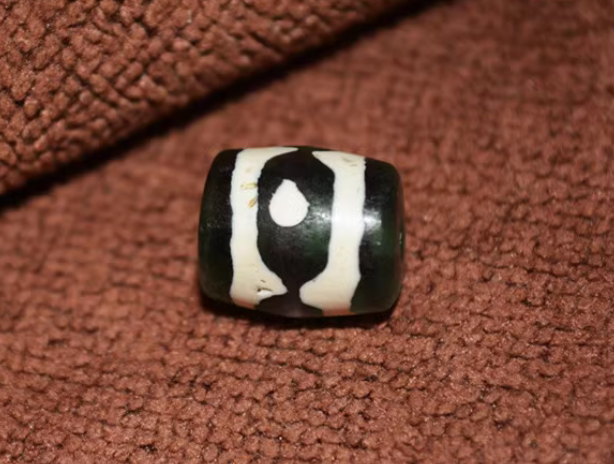Tibet Old Ancient Three Eye Chung Dzi Bead Amulet Pendant Agate Real Himalayan 3 Eyed Pure Gzi Old Antique Talisman
