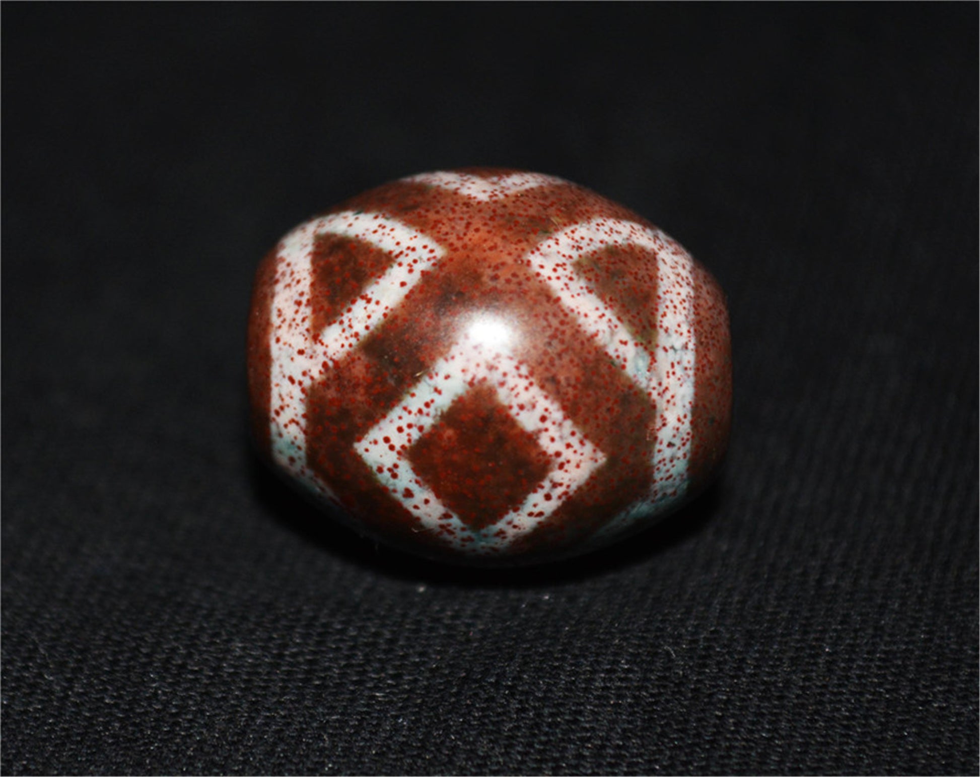 Tibetan Ancient Diamond Nine Eyes Dzi Bead Cinnabar Pendant Amulet Himalaya Old Antique Real Bloodspot Agate Nepal Three Eyed Pure Gzi Talisman Bracelet