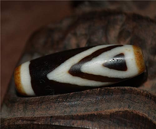Tibetan Ancient One Eye Mountain Dzi Bead Amulet Himalayan Pendant Agate Pure Real 1 Eyed Gzi Bracelet