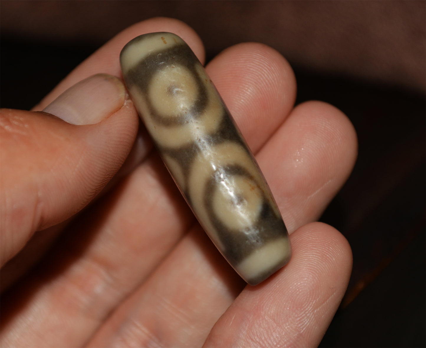 Tibetan Ancient Six Eyes Dzi Bead Amulet Real Himalayan Pendant Agate Pure 6 Eyed Gzi Old Antique Genuine Talisman Bracelet