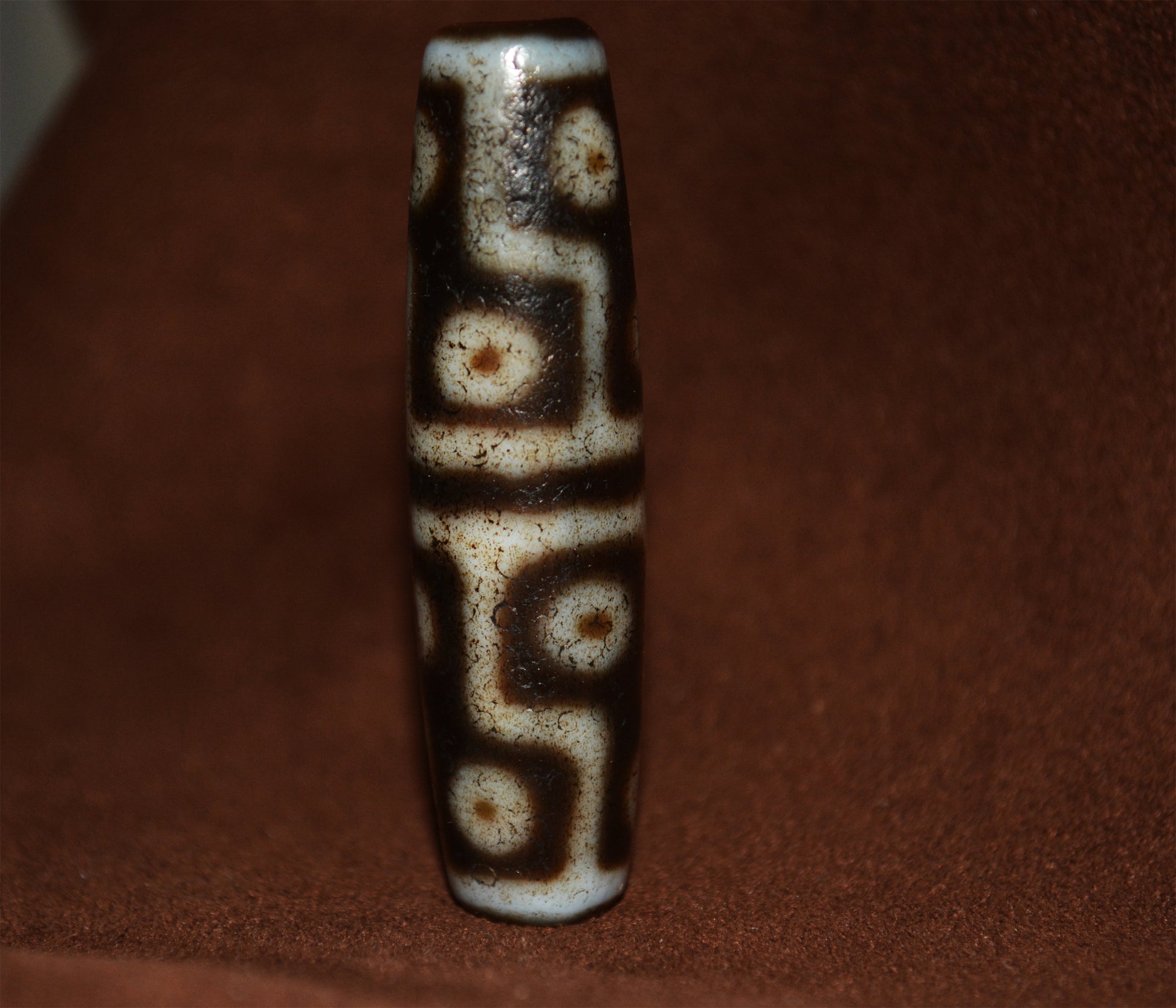 Tibetan Ancient Twelve Eyes Dzi Bead Pendant Amulet Himalaya Old Antique Real Agate Nepal 12 Eyed Pure Gzi Talisman Authentic