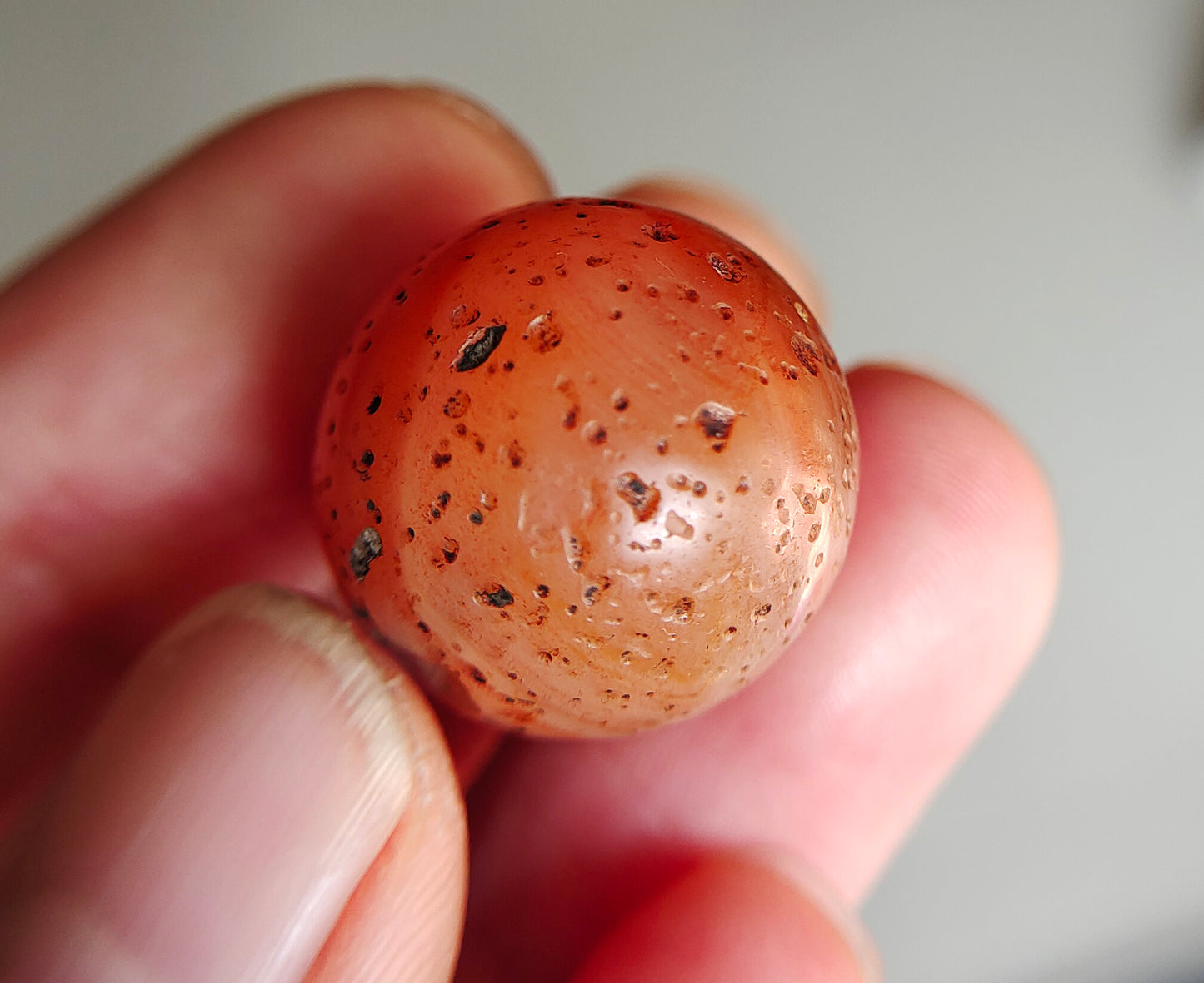 Tibetan Old Ancient Pema Raka Agate Bracelet Bead Nanhong Carnelian Pendant Himalaya Genuine Amulet