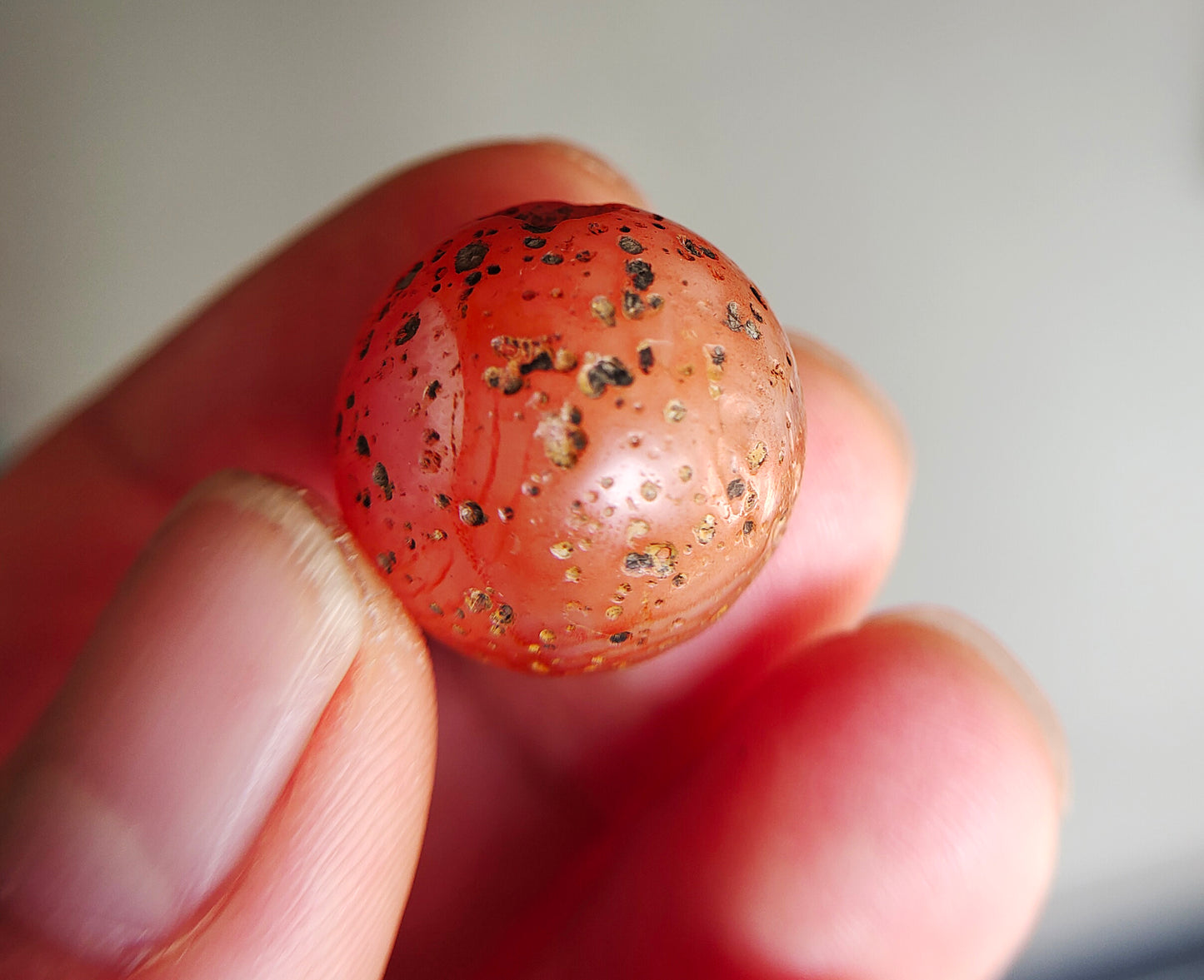 Tibetan Old Ancient Pema Raka Agate Bracelet Bead Nanhong Carnelian Pendant Himalaya Genuine Amulet