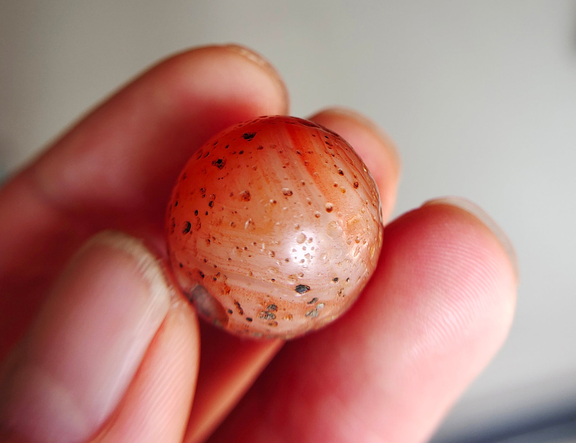 Tibetan Old Ancient Pema Raka Agate Bracelet Bead Nanhong Carnelian Pendant Himalaya Genuine Amulet