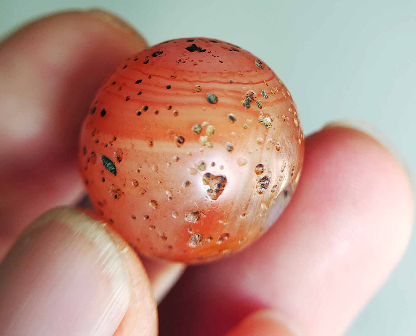 Tibetan Old Ancient Pema Raka Agate Bracelet Bead Nanhong Carnelian Pendant Himalaya Genuine Amulet