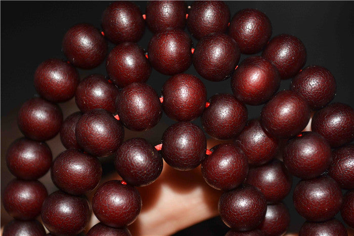 Tibetan Old Antique Bodhi Seeds Mala Prayer Beads Rosary Bracelet 108 Nepal Puti Buddhism