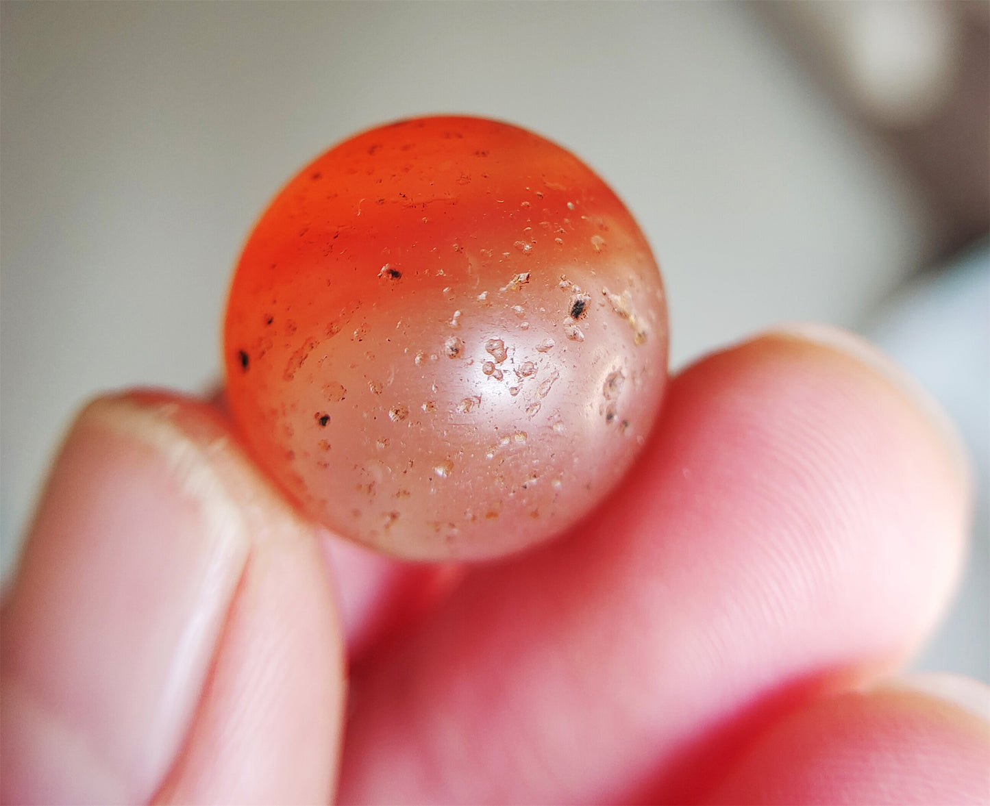 Tibetan Old Ancient Pema Raka Agate Bracelet Bead Nanhong Carnelian Pendant Himalaya Genuine Amulet