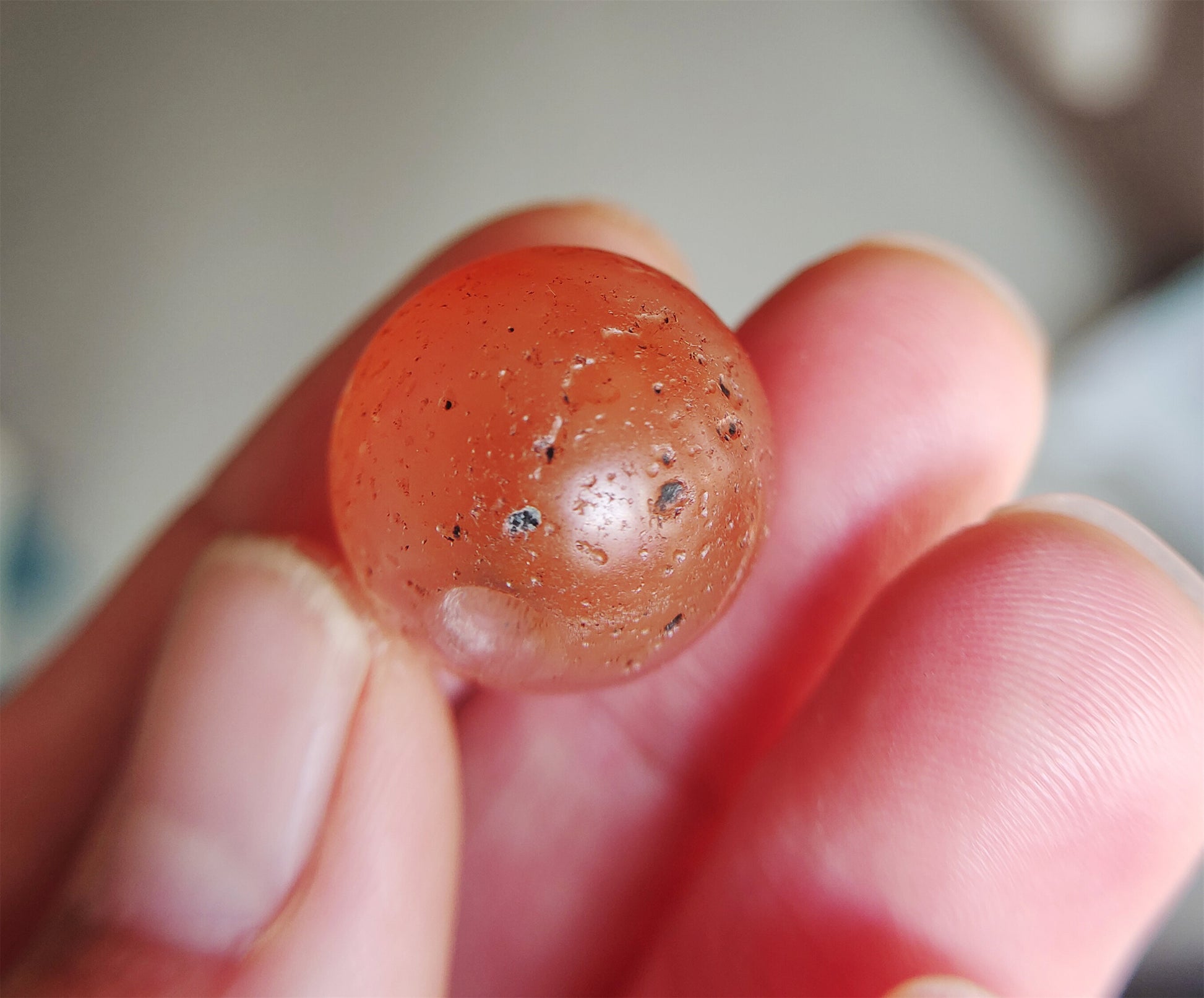 Tibetan Old Ancient Pema Raka Agate Bracelet Bead Nanhong Carnelian Pendant Himalaya Genuine Amulet