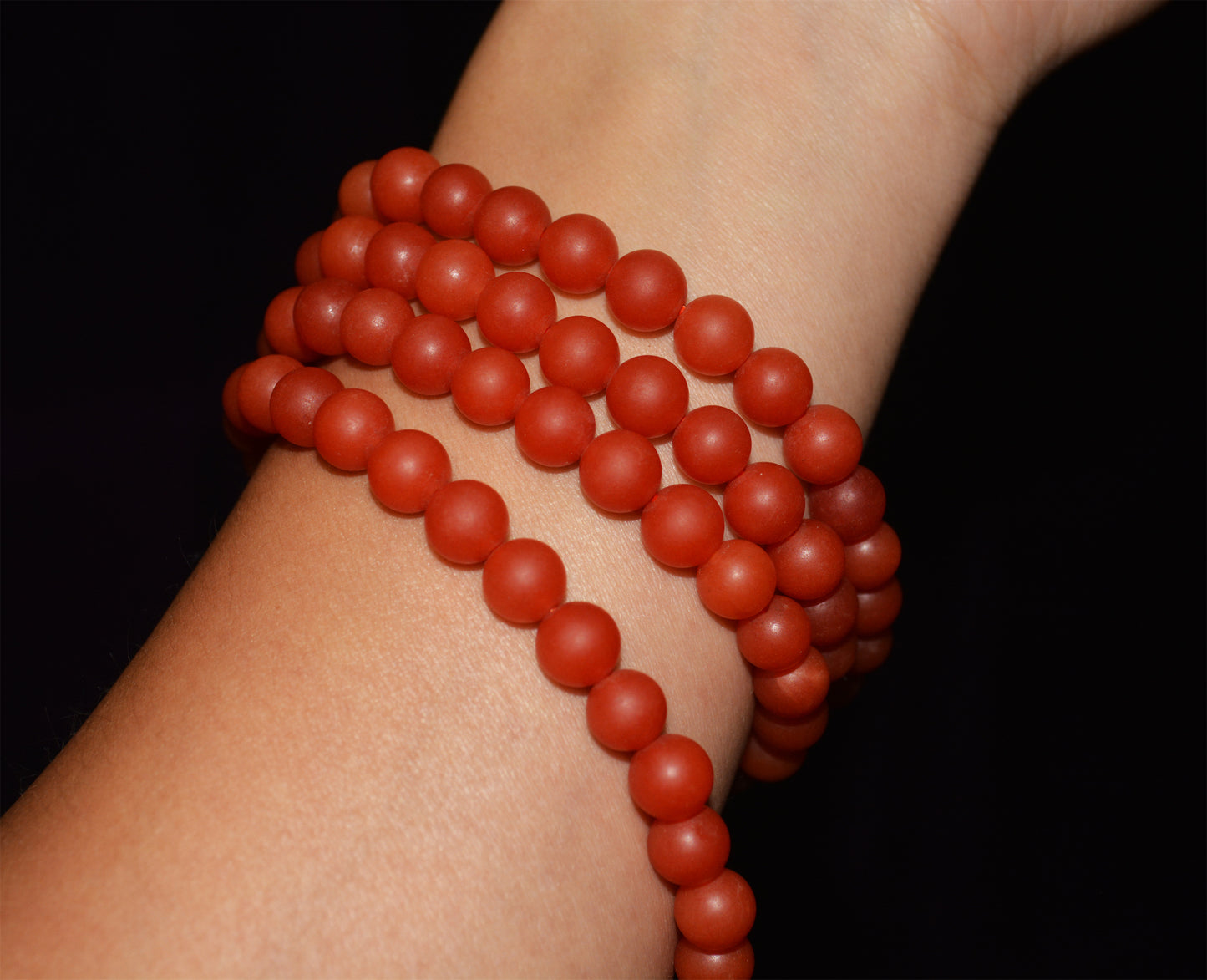 Tibetan Antique Pema Raka Agate Bracelet Mala Prayer Beads Himalayan Nanhong Carnelian 108 Old Rosary Genuine Worry Amulet