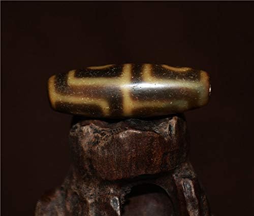 Tibetan Real Old Ancient Four Eyes Dzi Bead Amulet Pendant Himalaya Agate 4 Eyed Pure Gzi Old Antique Talisman Bracelet