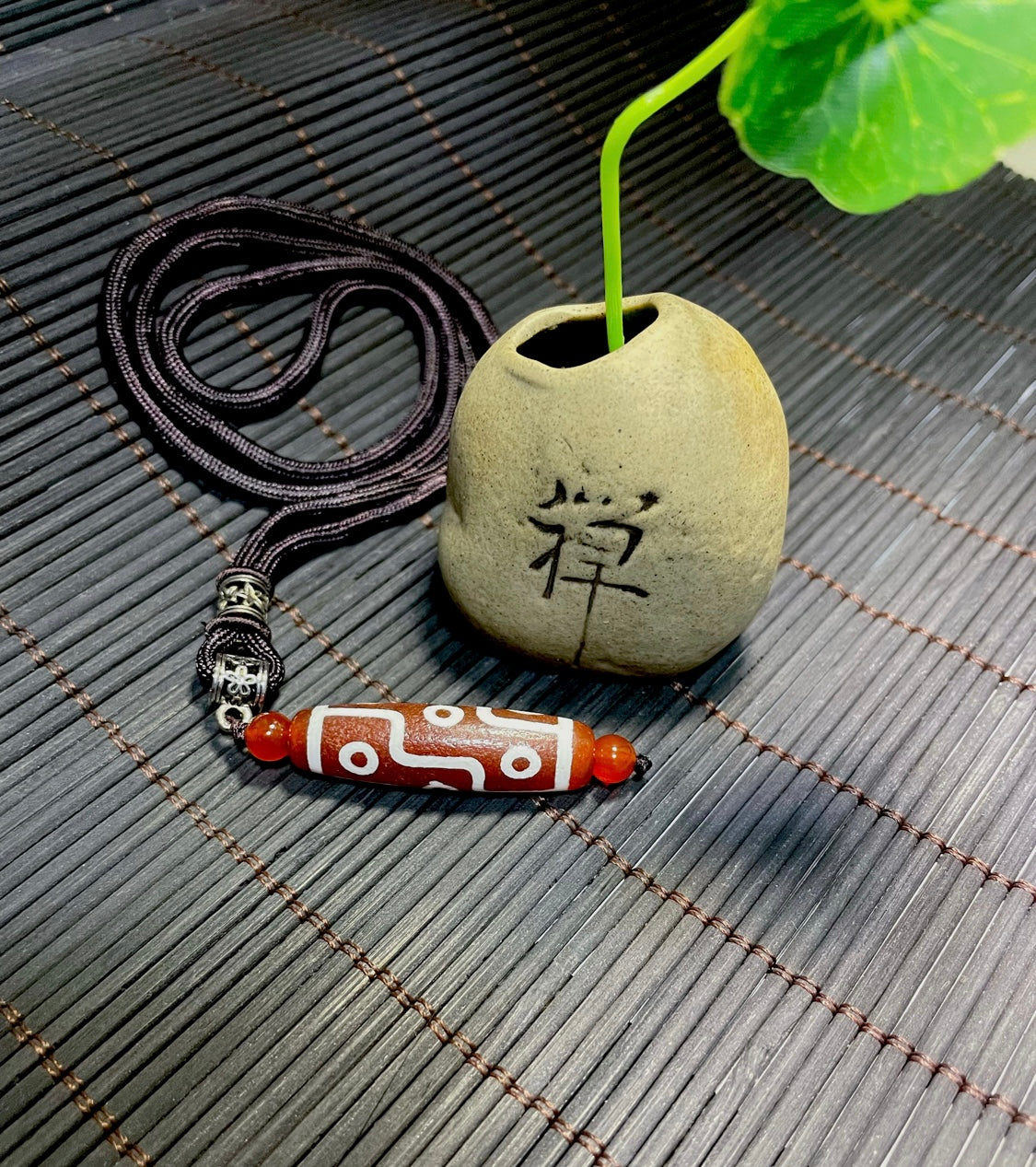 real tibetan ancient nine eyes dzi bead amulet pendant genuine old antique himalaya agate pure 9 gzi talisman bracelet