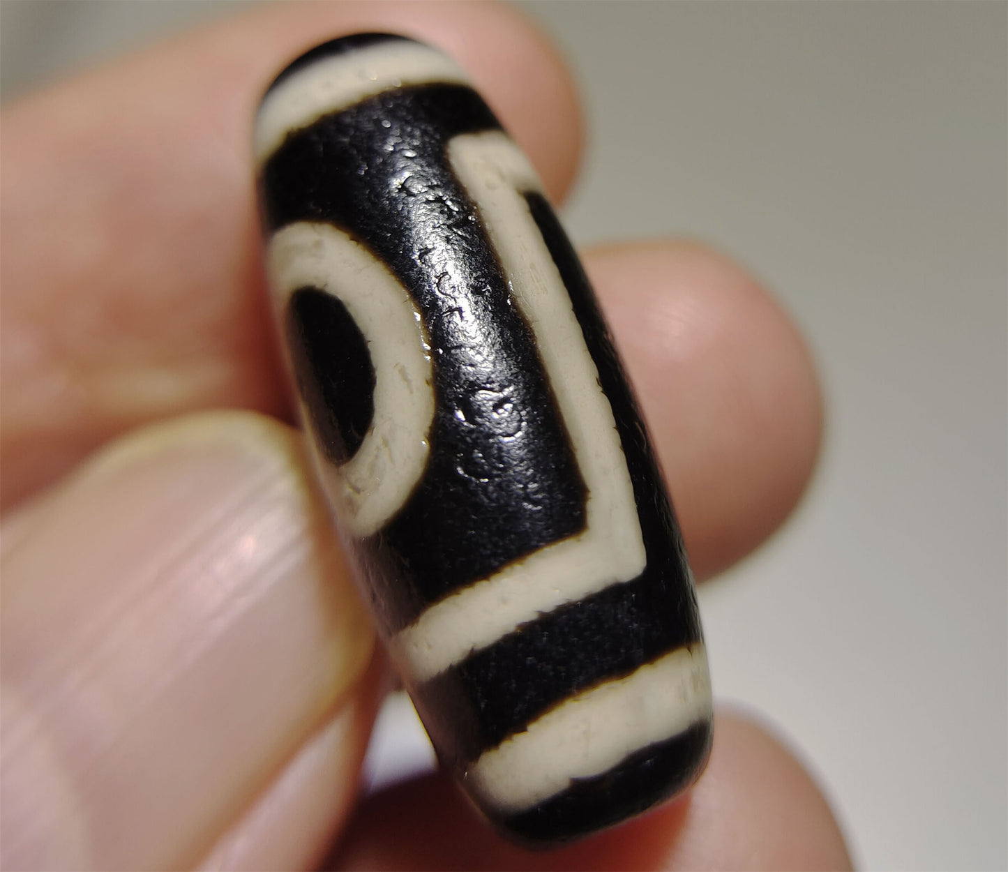 real tibetan ancient one eye mountain dzi bead amulet pendant genuine old antique himalaya agate nepal pure gzi talisman bracelet