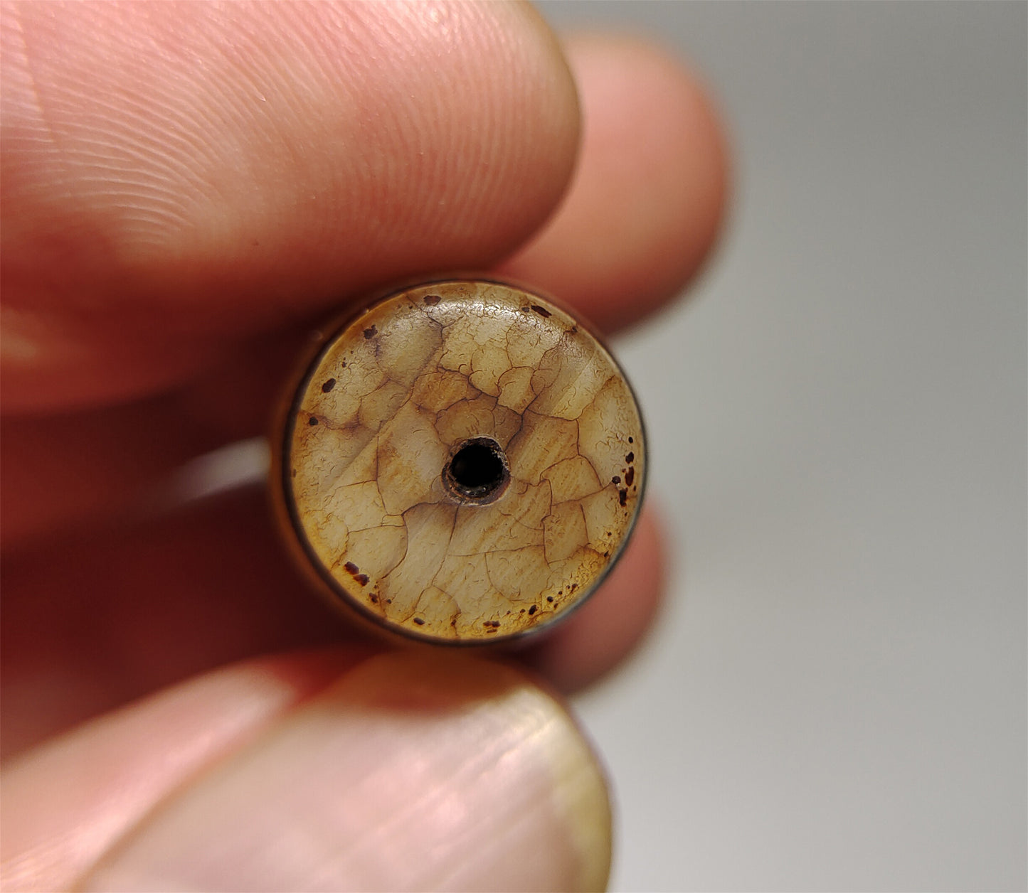 Real Tibetan Five Eyes Lightning Dzi Bead Pendant Amulet Old Himalaya Agate Pure Gzi Tibet