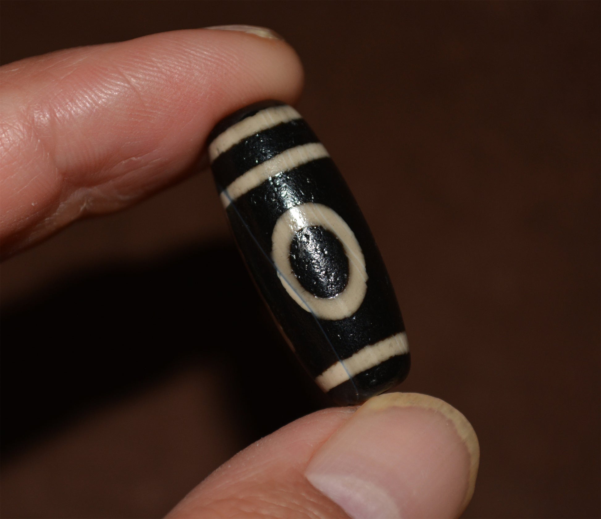 Real tibetan one eye mountain dzi bead amulet genuine old ancient himalaya agate pure 1 gzi pendant talisman