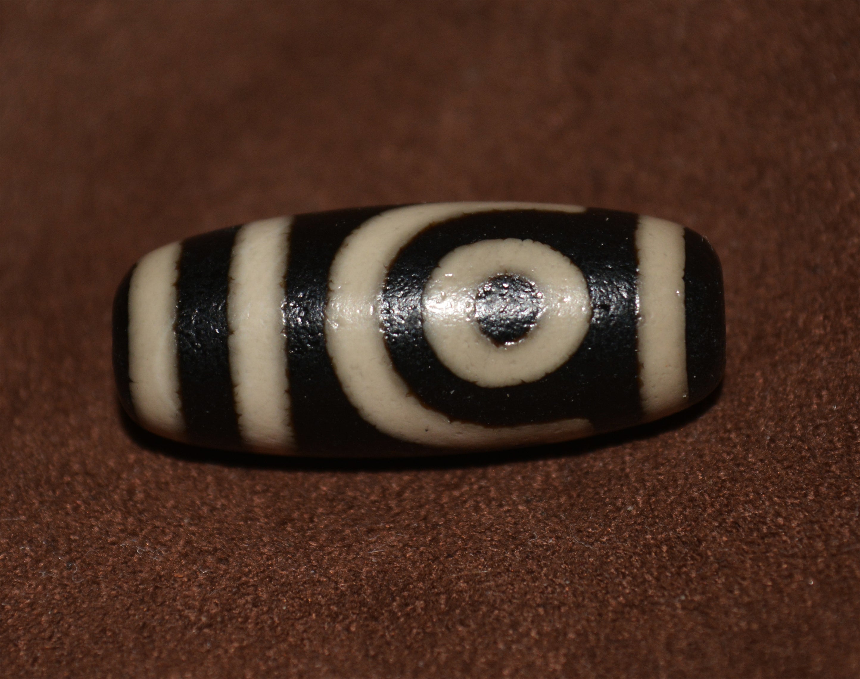 Antique Two-Eyes Dzi Bead, Tibetan Chung, Utmost Pure Agate, Tibetan Buddhist Pray Beads, Heaven's Pearl, Himalayan deals